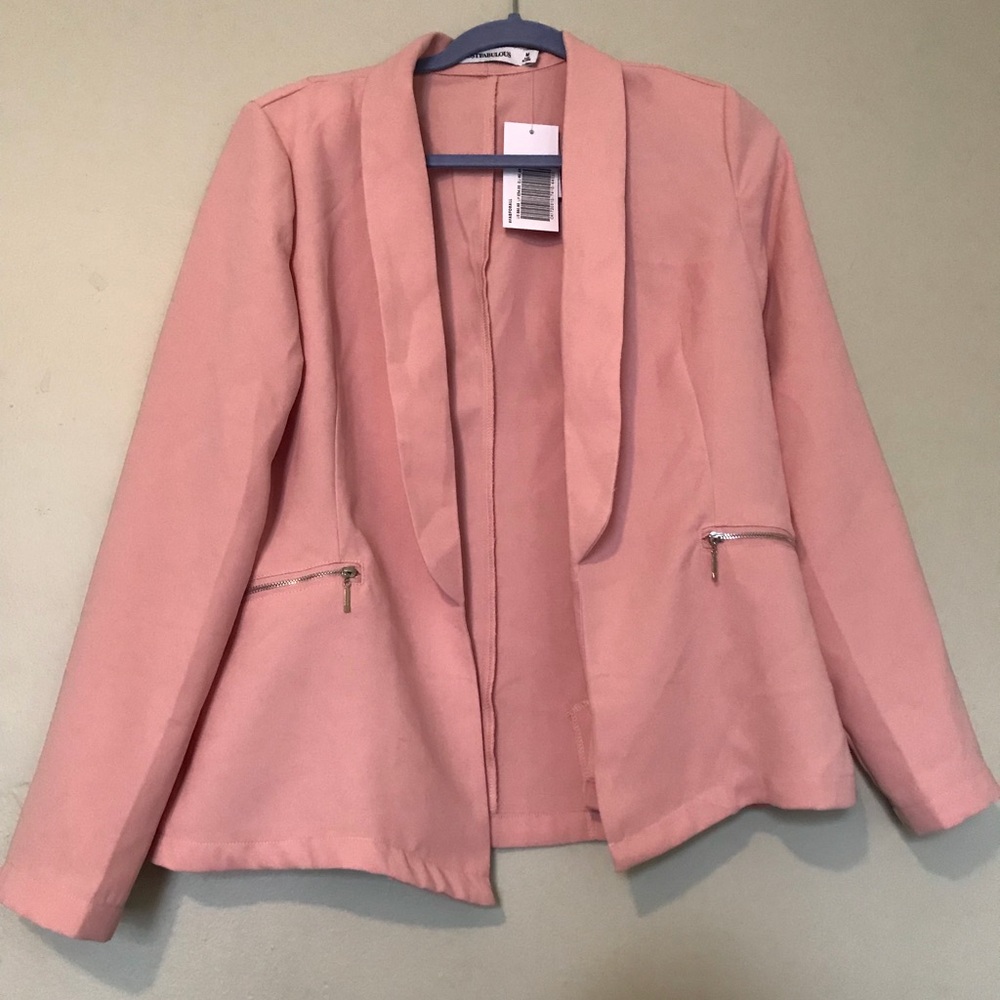 Pink blazer